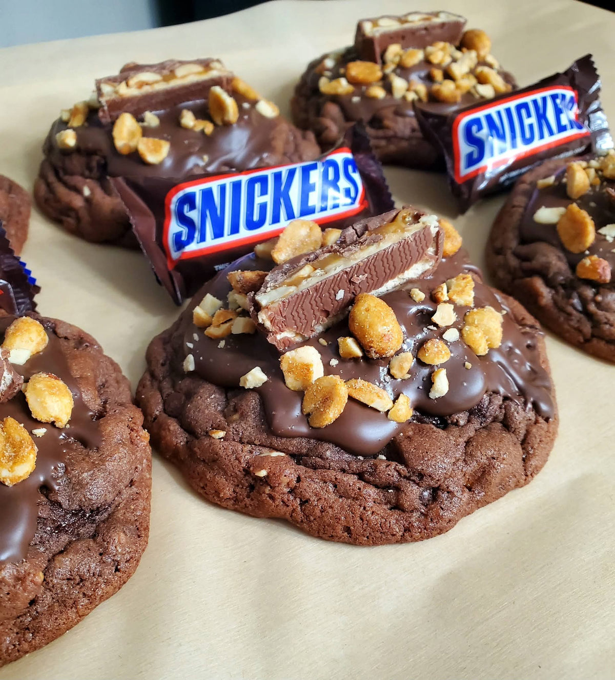 Stuffed Snicker Cookie