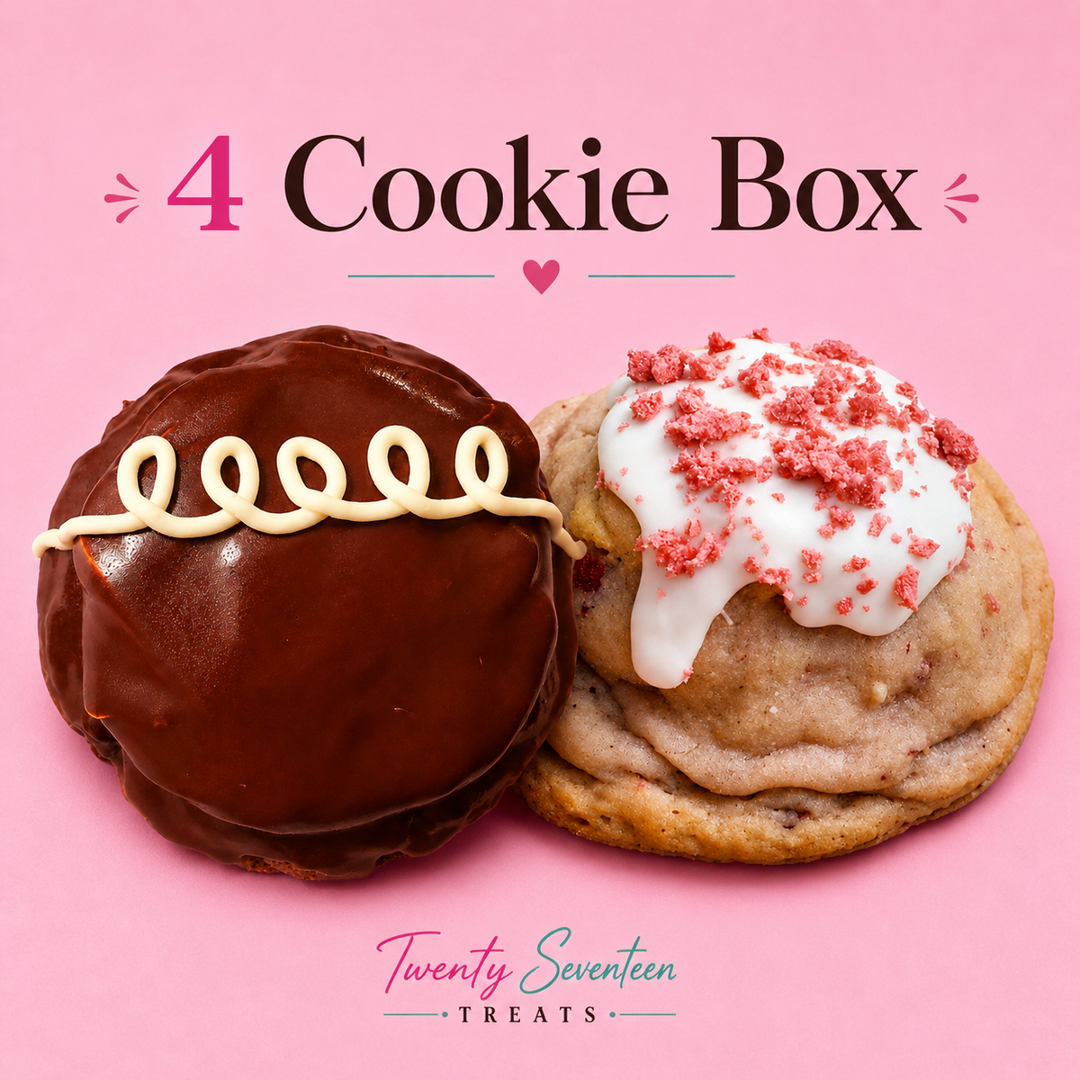 4 Cookie Box- Shipping